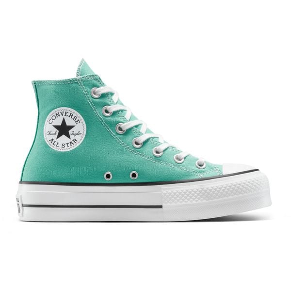 Buty sportowe Converse Chuck Taylor All Star Lift. Niebieskie obuwie sportowe damskie Converse, bez wzorów. Za 490.00 zł.