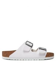 Birkenstock Klapki Arizona Birko-Flor 552681 Biały. Białe klapki męskie Birkenstock, ze skóry. Za 356.99 zł.