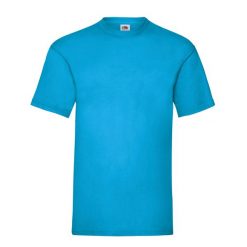 Męska Koszulka Valueweight. Niebieskie koszulki sportowe męskie Fruit of the Loom, m, bez wzorów, bez kołnierzyka, bez ramiączek, trekkingowe. Za 29.99 zł.