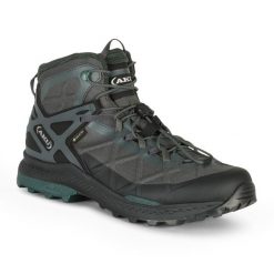Buty turystyczne męskie AKU Rocket Mid DFS GTX. Szare trekkingi męskie Aku, trekkingowe, gore-tex. Za 870.00 zł.