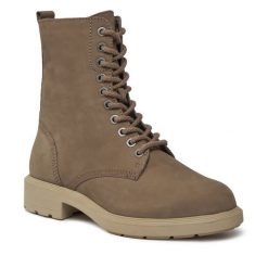 Trapery Tamaris. Brązowe kozaki damskie Tamaris. Za 499.99 zł.