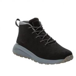 Buty do chodzenia damskie Jack Wolfskin Campfire Mid. Czarne obuwie sportowe damskie Jack Wolfskin, bez wzorów, z materiału, trekkingowe. W wyprzedaży za 510.50 zł.