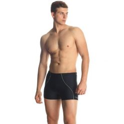 Bokserki pływackie męskie Aqua Speed Harry. Czarne kąpielówki męskie Aqua-Speed, m, bez wzorów, do pływania. Za 59.90 zł.