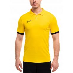 Koszulka Mężczyzna Polo Nike Dri-Fit Academy 25 T-shirt Bluzka Sportowa r. M. Koszulki polo męskie Nike, l, bez wzorów, z materiału, sportowe, bez ramiączek. Za 132.99 zł.