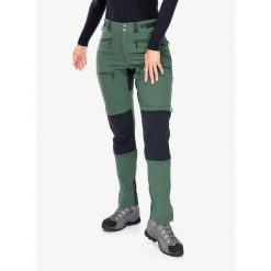 Spodnie górskie damskie Haglofs Rugged Slim Pant. Zielone spodnie sportowe damskie Haglöfs, bez wzorów, trekkingowe. Za 669.99 zł.