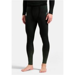 Spodnie Odlo BL BOTTOM long PERFORMANCE WARM BLACKCOMB. Zielone spodnie sportowe męskie Odlo, m, bez wzorów, do biegania. Za 439.99 zł.