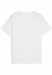 Młodzieżowa koszulka Essentials Nature 2.0 PUMA White. Biała t-shirty damskie Puma, m, bez wzorów, z materiału, młodzieżowe, bez kołnierzyka. Za 66.99 zł.