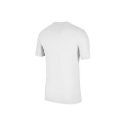 Koszulka męska nike air jordan jumpman dri-fit crew tee white. Białe koszulki sportowe męskie Nike, m, bez wzorów, bez kołnierzyka, bez ramiączek, na fitness i siłownię, dri-fit (nike). Za 99.00 zł.