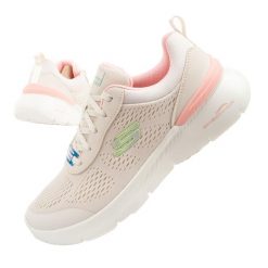Buty sportowe sneakersy damskie Skechers Air Dynamight 2.0 beżowe. Brązowe obuwie sportowe damskie Skechers, bez wzorów, do biegania, Skechers Sport. Za 235.46 zł.
