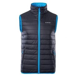 Męska Kamizelka Solner. Czarne bluzy męskie Hi-tec, m, bez wzorów, bez kaptura. Za 176.99 zł.