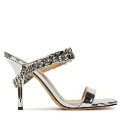 Klapki MICHAEL Michael Kors. Szare klapki damskie MICHAEL Michael Kors, bez wzorów, bez obcasa. Za 619.99 zł.