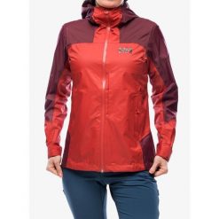 Kurtka przeciwdeszczowa damska Helly Hansen Verglas 2L Shell Jacket. Czerwone kurtki sportowe damskie Helly Hansen, l, bez wzorów, bez kaptura, trekkingowe. Za 1,034.00 zł.