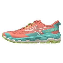 Damskie buty trailowe Mizuno Wave Mujin 11. Brązowe obuwie sportowe damskie Mizuno, bez wzorów, do biegania, mizuno wave. Za 459.99 zł.