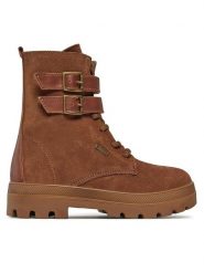 Primigi Botki GORE-TEX 4877822 M Brązowy. Brązowe botki dziewczęce Primigi, z gore-texu, bez zapięcia. Za 639.99 zł.