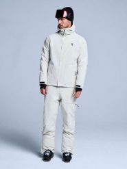 Spodnie narciarskie - Męskie - Arctic - Ocieplane 2L - Stone. Brązowe spodnie snowboardowe męskie POEDERBAAS, l, bez wzorów, z materiału, narciarskie. Za 633.42 zł.
