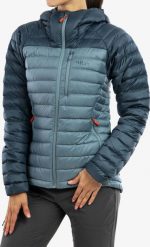 Rab Kurtka damska Microlight Alpine Jacket Wmns Orion Blue/Citadel r. M (QDB-13). Niebieskie kurtki damskie RAB, m, bez wzorów, bez kaptura. Za 899.99 zł.
