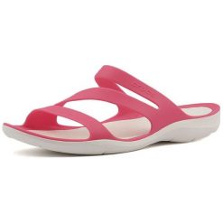 Crocs Kobiety Swiftwater Sandal Paradise Pink / White 203998-6nr (Rozmiar 36-37). Kapcie damskie marki Crocs. W wyprzedaży za 133.00 zł.
