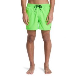 Szorty kąpielowe dla Mężczyzn EVERYDAY SOLID VOLLEY 15". Zielone krótkie spodenki sportowe męskie Quiksilver, m, bez wzorów, z poliesteru. Za 129.99 zł.