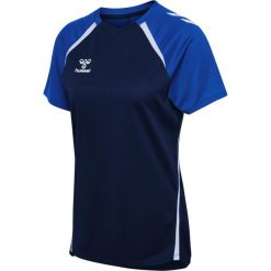 Damski jersey Hummel Lead 2.0. Niebieskie koszulki sportowe damskie Hummel, bez wzorów, z jersey, eleganckie, bez kołnierzyka. Za 214.50 zł.