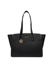 MICHAEL Michael Kors Torebka 30R6GQ6T7L Czarny. Czarne torebki do ręki damskie MICHAEL Michael Kors, bez wzorów, ze skóry, bez dodatków. Za 1,299.00 zł.