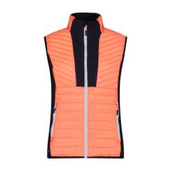 Damska kurtka bez rękawów CMP. Czerwone kurtki snowboardowe damskie CMP, na zimę, bez wzorów, bez kaptura, narciarskie. Za 422.00 zł.