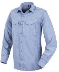 Helikon-Tex Koszula DEFENDER Mk2 Gentleman® - Melange Light Bl. Koszule męskie HELIKON-TEX, m, bez wzorów, bez kołnierzyka, bez ramiączek. Za 169.08 zł.