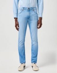 MESKIE SPODNIE WRANGLER LARSTON SLATE SHADE 112362560. Jeansy męskie Wrangler. Za 219.99 zł.