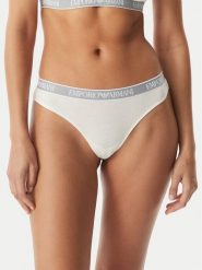 Emporio Armani Underwear Komplet fig brazylijskich EW000404 AF19026 M0082 Biały. Białe figi damskie Emporio Armani Underwear, m, bez wzorów, z bawełny. Za 209.99 zł.
