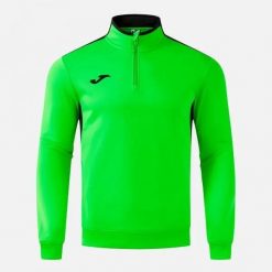 Bluza treningowa z zamkiem błyskawicznym 1/4 Joma Winner IV. Zielone bluzy męskie Joma, m, bez wzorów, z polaru, bez kaptura, na fitness i siłownię. Za 242.50 zł.