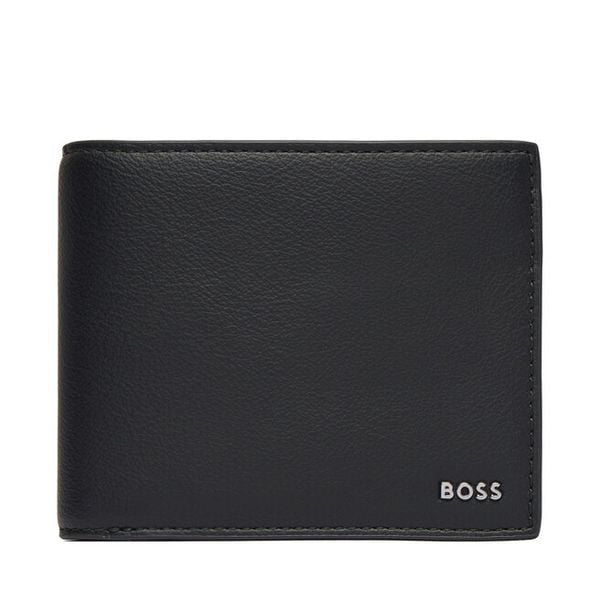 Portfel BOSS. Czarne portfele męskie Boss, bez wzorów. Za 469.99 zł.