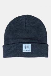 Czapka żeglarska unisex dla dorosłych - Jet Black. Czarne czapki i kapelusze męskie AFTER ESSENTIALS, z aplikacjami, prążkowane, eleganckie. Za 55.00 zł.