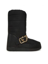 LOVE MOSCHINO Śniegowce JA24442G0NISK00B Czarny. Czarne śniegowce i trapery damskie Love Moschino, z materiału. Za 659.99 zł.