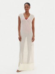 Seafolly Sukienka plażowa 55530-DR Beżowy Regular Fit. Brązowe sukienki damskie Seafolly, na plażę, s, bez wzorów, z syntetyku, bez kołnierzyka, bez ramiączek. Za 639.99 zł.