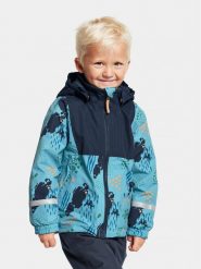 Didriksons Kurtka przeciwdeszczowa Stormhatt 504737 Niebieski Regular Fit. Niebieskie kurtki i płaszcze dla chłopców Didriksons, bez wzorów, z syntetyku, bez kaptura. Za 429.99 zł.