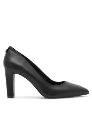 Lasocki Czółenka WYL3788-1Z Czarny. Czarne czółenka damskie Lasocki, bez wzorów, ze skóry, bez obcasa, bez zapięcia. Za 229.99 zł.