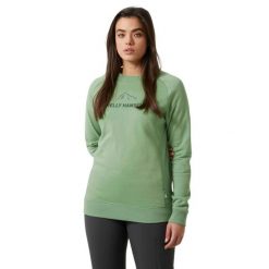 Damski bawełniany sweter Helly Hansen F2F organic. Czarne swetry damskie Helly Hansen, xs, bez wzorów, z bawełny, bez kołnierzyka, bez ramiączek, bez kaptura. Za 337.00 zł.
