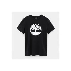 T-Shirt Kennebec River Tree Rozmiar S Czarny - A2C2R001. Czarne t-shirty męskie Timberland, m, bez wzorów, z bawełny, klasyczne, bez kołnierzyka. Za 219.80 zł.