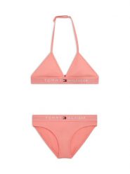 Tommy Hilfiger Strój kąpielowy UG0UG00799 Różowy. Czerwone stroje kąpielowe dla dziewczynek Tommy Hilfiger, bez wzorów, z syntetyku. Za 209.99 zł.