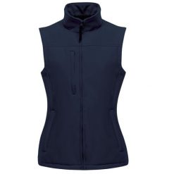 Ocieplana Damska Softshell. Niebieskie kurtki sportowe damskie Regatta, s, bez wzorów, z softshellu, bez kaptura, trekkingowe. Za 116.99 zł.