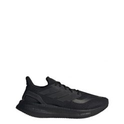 Buty Pureboost 5 Running. Czarne obuwie sportowe damskie Adidas, bez wzorów, z materiału, do biegania. Za 599.00 zł.