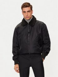 Calvin Klein Jeans Kurtka bomber J30J326108 Czarny Regular Fit. Czarne kurtki męskie Calvin Klein Jeans, l, bez wzorów, z jeansu, bez kaptura. Za 659.99 zł.