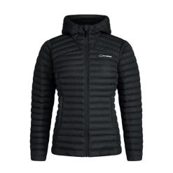 Kurtka ocieplana damska Berghaus Nula Micro Jacket. Czarne kurtki damskie Berghaus, m, bez wzorów, z puchu, bez kaptura. Za 480.99 zł.