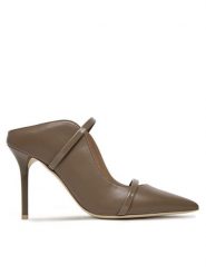 MALONE SOULIERS Klapki Maureen 85-267 Brązowy. Brązowe klapki damskie MALONE SOULIERS, bez wzorów, ze skóry, bez obcasa. Za 1,749.00 zł.