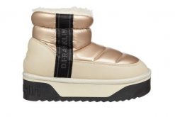 Śniegowce D Franklin Nordic V2 Low Bomb Beig 206012, Beżowy, Materiał - 39. Brązowe śniegowce i trapery damskie D.Franklin, z gumy. W wyprzedaży za 179.10 zł.