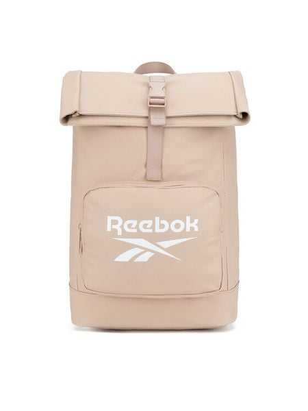 Reebok Plecak RBK-009-CCC-05 Beżowy. Brązowe plecaki damskie Reebok, bez wzorów, z poliesteru, sportowe. Za 149.99 zł.