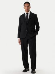 HUGO Garnitur Karlo-Flips251X 50549657 Czarny Modern Fit. Czarne garnitury męskie Hugo, bez wzorów, z syntetyku. Za 1,849.00 zł.