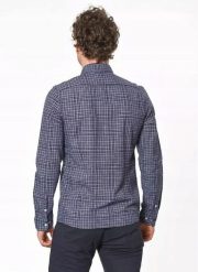 LEE SLIM BUTTON DOWN MĘSKA KOSZULA MATERIAŁOWA W KRATĘ NIGHT SKY L66XZHSJ 112116835. Koszule męskie Lee, l, bez wzorów, z materiału, bez kołnierzyka, bez ramiączek. Za 129.99 zł.