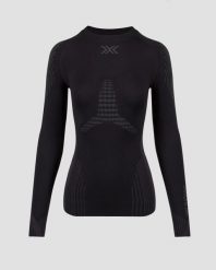 Koszulka damska X-Bionic Invent Shirt Ls Black B120. Czarne koszulki sportowe damskie X Bionic, l, bez wzorów, z materiału, bez kołnierzyka, bez ramiączek, do biegania. Za 460.00 zł.