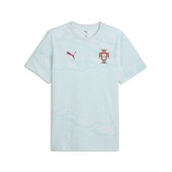 Męska koszulka Portugalii ftblCulture Printed PUMA. Czerwone koszulki sportowe męskie Puma, m, bez wzorów, bez kołnierzyka, bez ramiączek, do biegania. Za 149.00 zł.