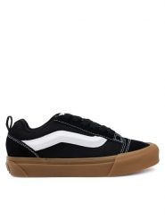 Vans Tenisówki Knu Skool VN0009QCB9M1 Czarny. Czarne buty sportowe dziewczęce Vans, bez wzorów, ze skóry, bez zapięcia. Za 279.99 zł.